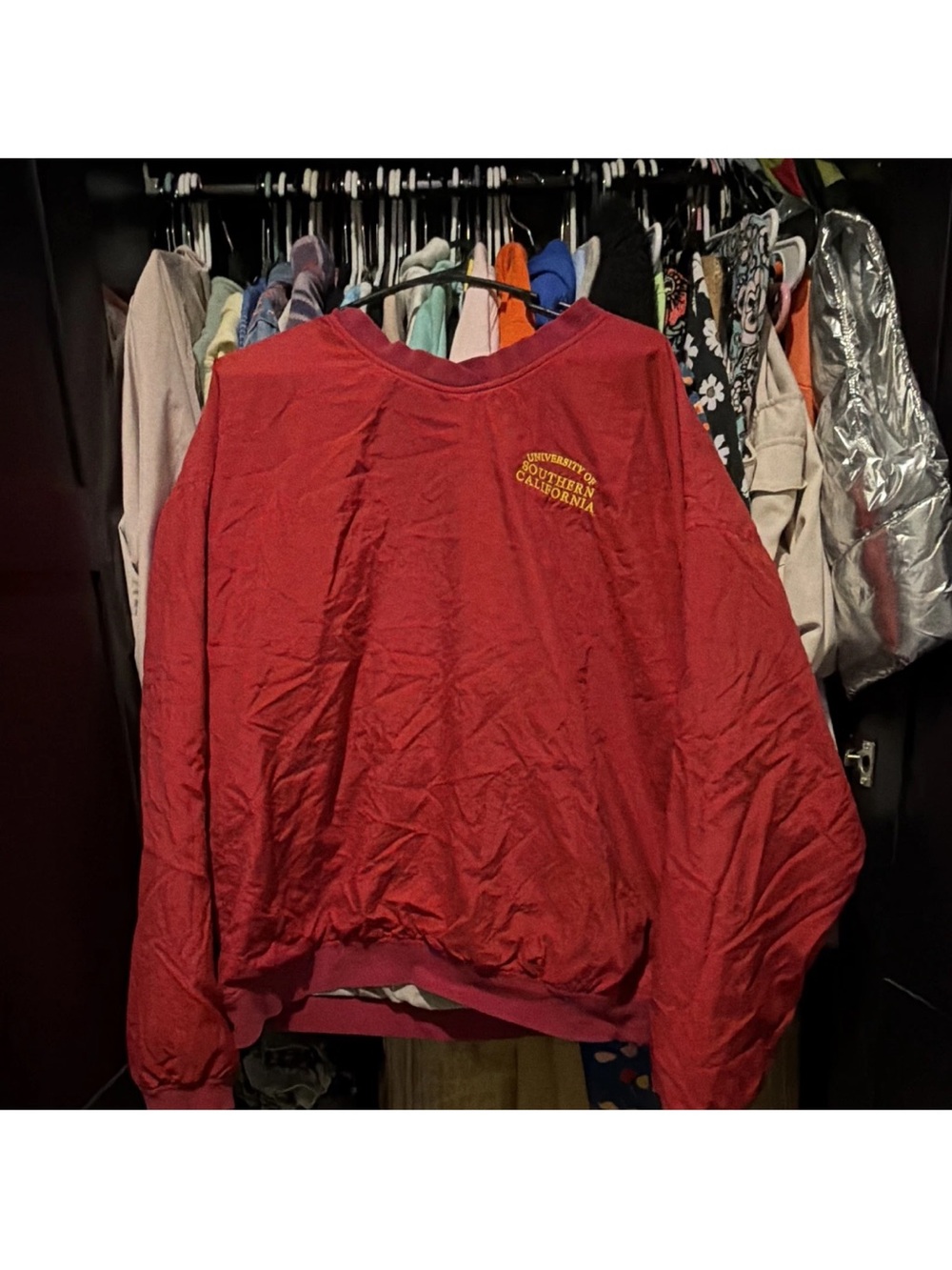 Gear For Sports Maroon Crewneck Sweatshirt with Yellow Logo